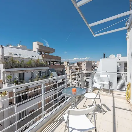 Apartment Modern Loft With Acropolis View By Cloudkeys *